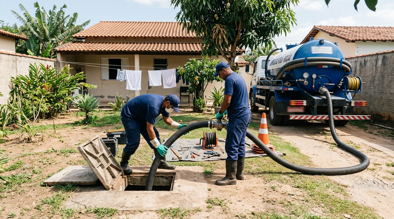 Manutenção de Fossa em São Bernardo do Campo‑SP